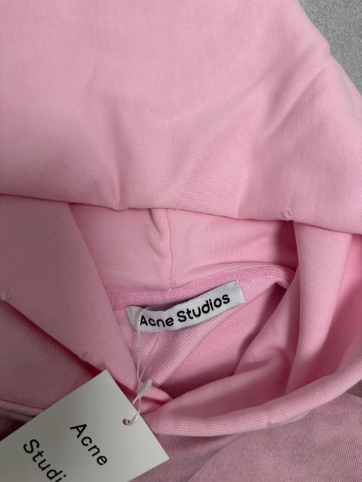 худи Acne Studios Pink logo stockholm S M L balenciaga vetements rick owens project gr — фото 3