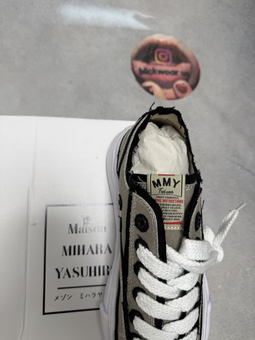 кеды кеди Maison Mihara sneaks 44 45 green balenciaga rick owens project gr — фото 4