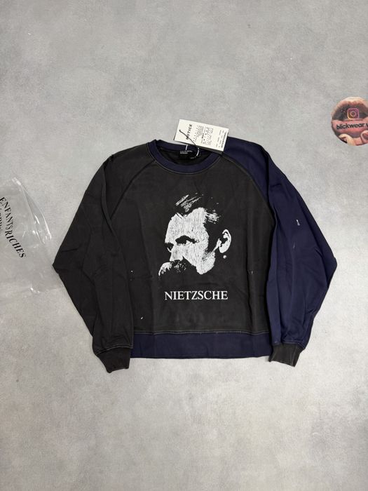 свитшот Enfants Riches deprimes Nietzshe Sweartshirt M L vetements project gr protocol index balenciaga project gr protocol index