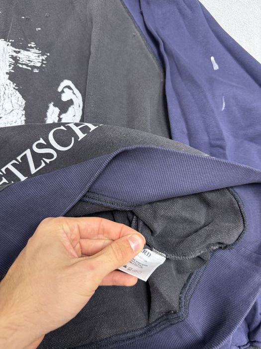 свитшот Enfants Riches deprimes Nietzshe Sweartshirt M L vetements project gr protocol index balenciaga project gr protocol index — фото 3