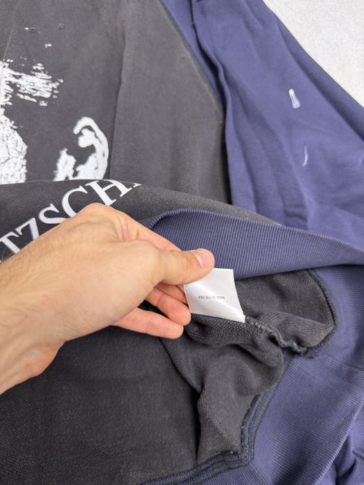 свитшот Enfants Riches deprimes Nietzshe Sweartshirt M L vetements project gr protocol index balenciaga project gr protocol index — фото 4