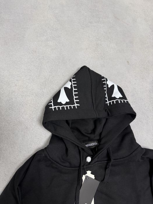 худи Chrome Hearts girl hoodie M L vetements balenciaga rick ownes acne studios M L — фото 5