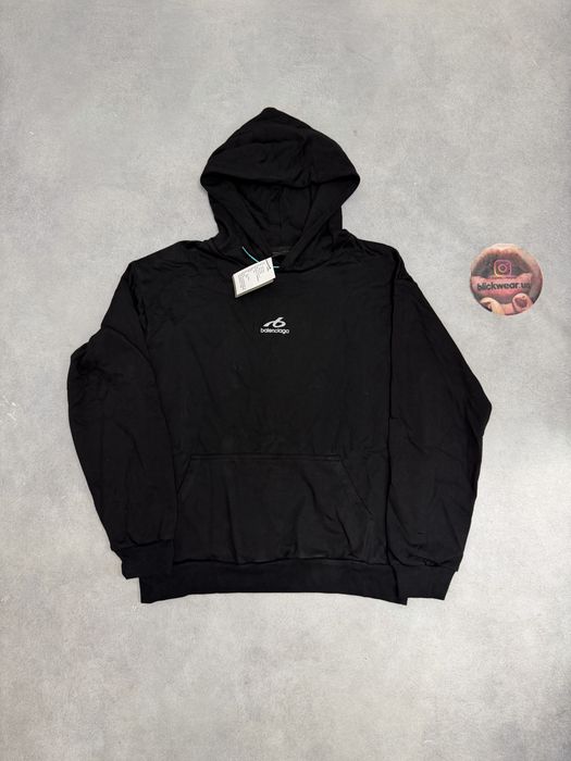 худи Balenciaga Bb logo 2026 Vetements rick owens project gr acne studios