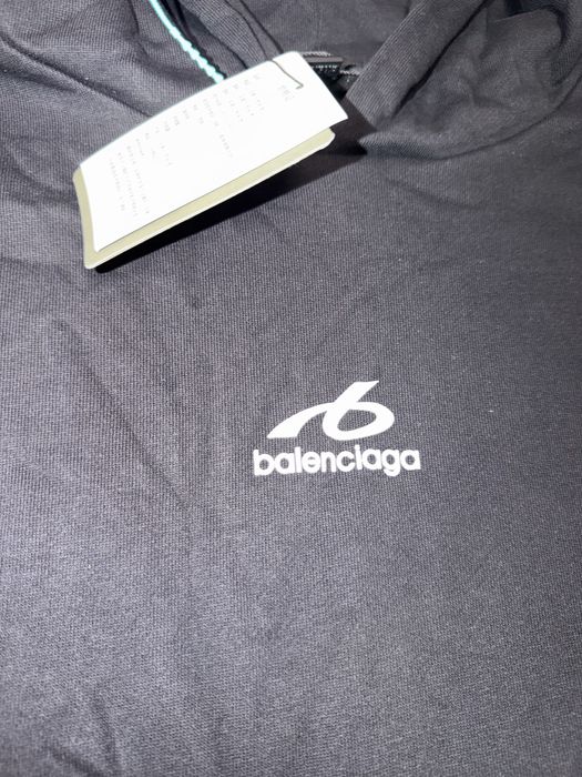 худи Balenciaga Bb logo 2026 Vetements rick owens project gr acne studios — фото 4