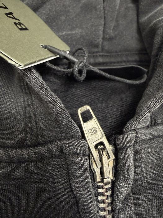 зип худи Vetements Fashion designer Zip up S M L balenciaga rick owens project gr — фото 5