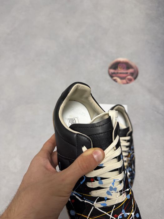кеды Maison Margiela Gats black painted Balenciaga rick owens project gr protocol index acne studios — фото 3
