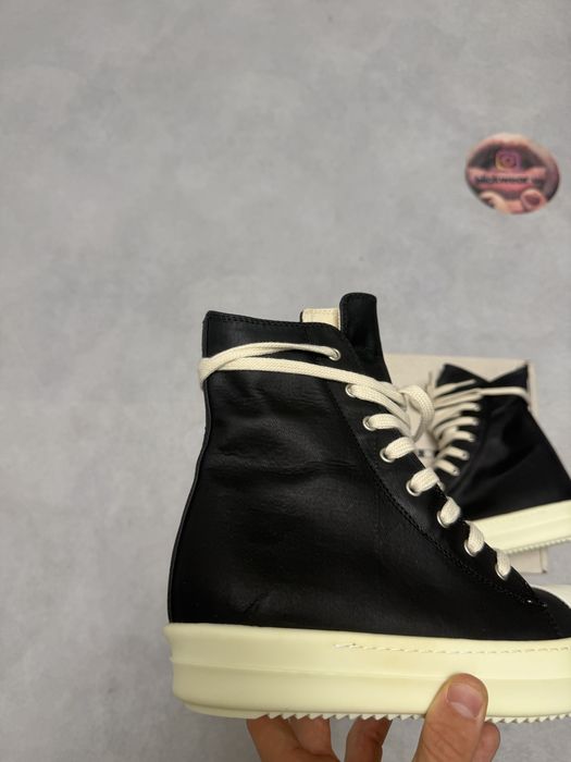 кеды RICK OWENS RAMONES WAXED 40 41 drkshdw acne studios кроссовки balenciaga vetements — фото 2