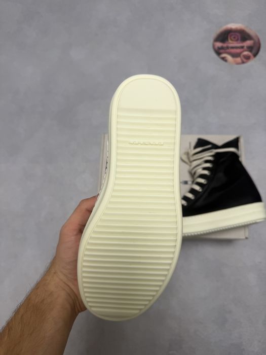кеды RICK OWENS RAMONES WAXED 40 41 drkshdw acne studios кроссовки balenciaga vetements — фото 3