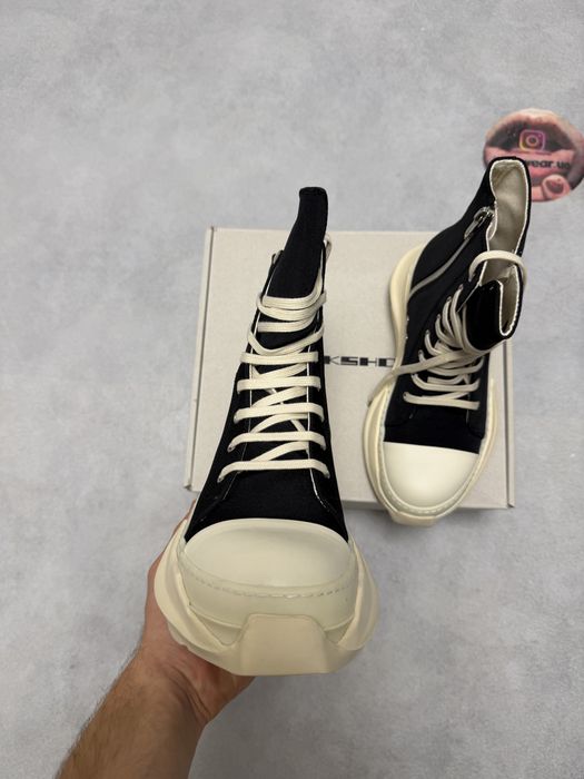 кеды Rick Owens Ramones High ABSTRACT sneaks 43 44 vetements balenciaga project gr acne studios — фото 2