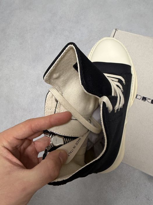 кеды Rick Owens Ramones High ABSTRACT sneaks 43 44 vetements balenciaga project gr acne studios — фото 5