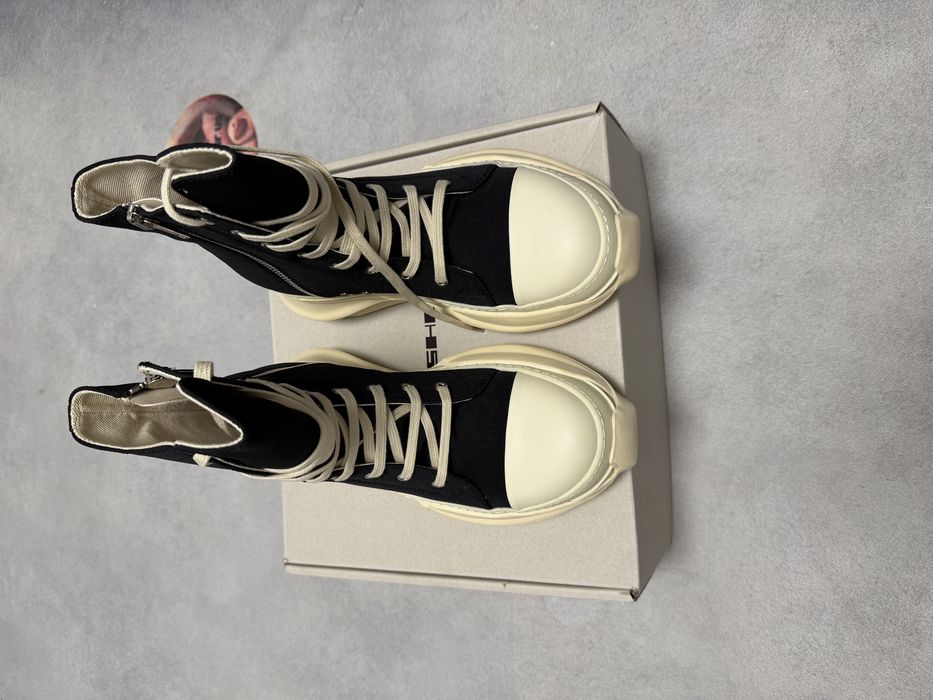 кеды Rick Owens Ramones High ABSTRACT sneaks 43 44 vetements balenciaga project gr acne studios — фото 7