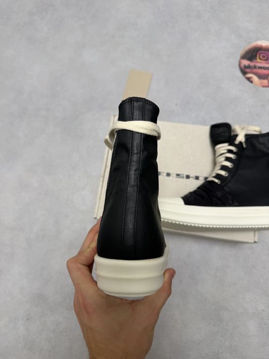 Кеды Rick Owens Ramones High Wrapped sneaks 42 43 balenciaga raf simons vetements project gr procol index — фото 4