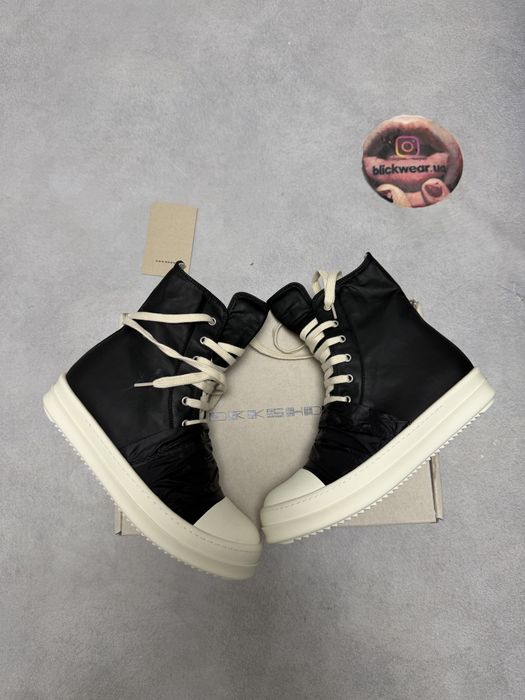 Кеды Rick Owens Ramones High Wrapped sneaks 42 43 balenciaga raf simons vetements project gr procol index — фото 7