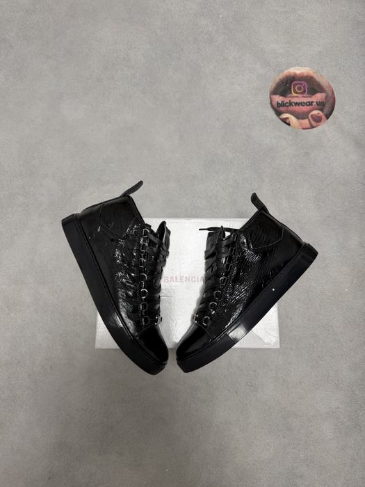 кеды кроссовки Balenciaga Arena black 42 43 44 vetements rick owens project gr protocol index prada off white