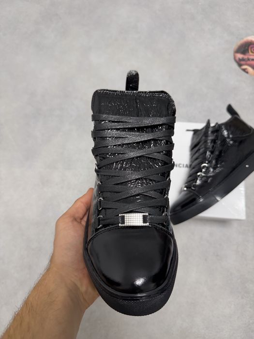 кеды кроссовки Balenciaga Arena black 42 43 44 vetements rick owens project gr protocol index prada off white — фото 3
