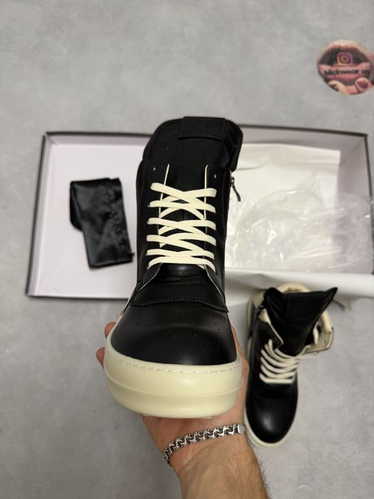 Кеды Rick Owens Geobasket 42 43 44 balenciaga vetements project gr acne studios — фото 5
