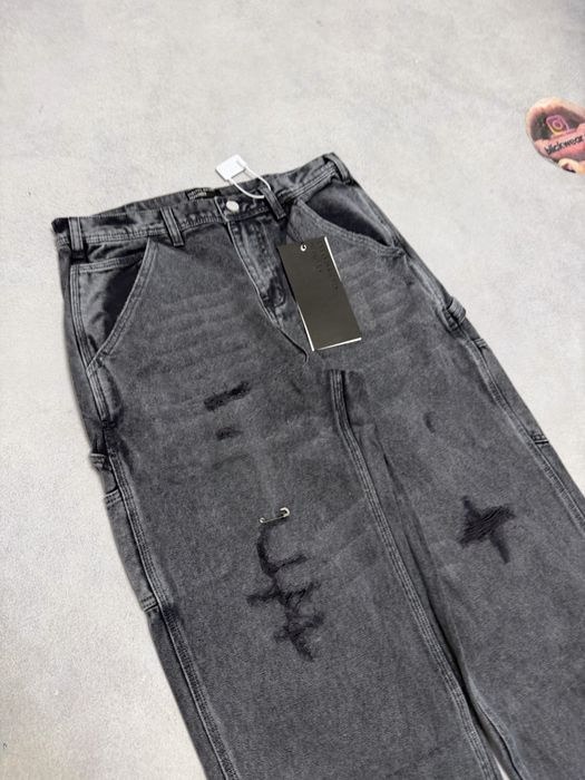 Джинсы штаны Enfants Riches deprimes ERD destress washed jeans M L project gr protocol index balenciaga vetements — фото 2