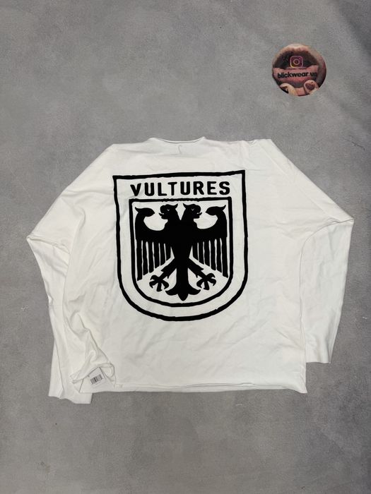 лонгслив Kanye west Vultures 2 Longsleeve white balenciaga rick owens project gr