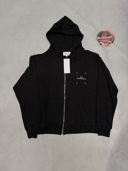 Зип Худи Maison Margiela Logo zipper S M L balenciaga rick owens project gr protocol index vetements