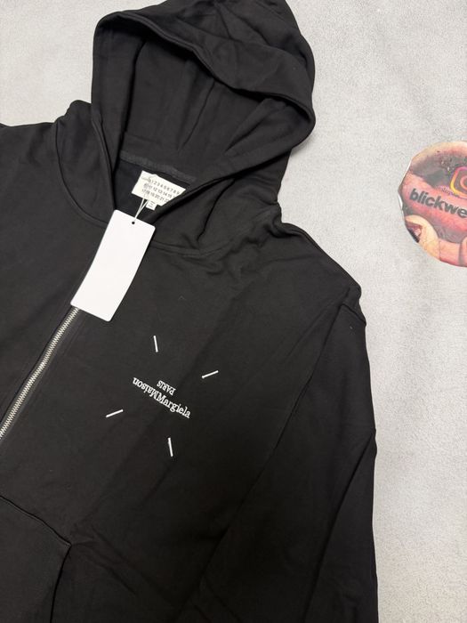 Зип Худи Maison Margiela Logo zipper S M L balenciaga rick owens project gr protocol index vetements — фото 3