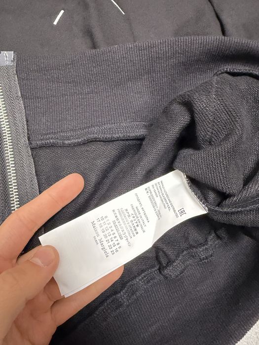 Зип Худи Maison Margiela Logo zipper S M L balenciaga rick owens project gr protocol index vetements — фото 5