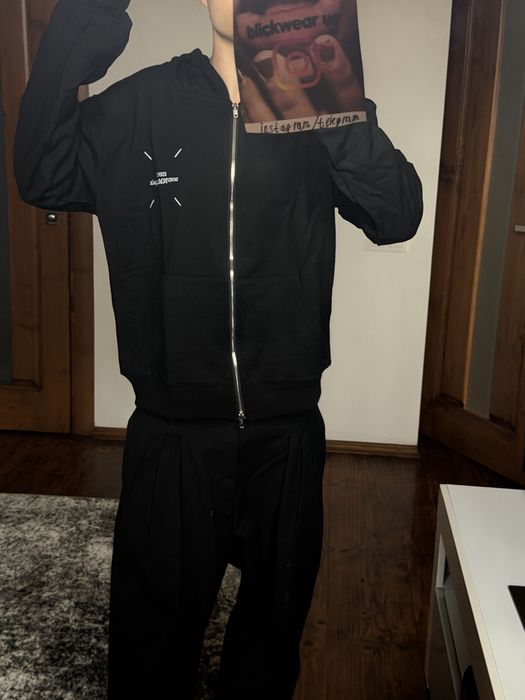 Зип Худи Maison Margiela Logo zipper S M L balenciaga rick owens project gr protocol index vetements — фото 6