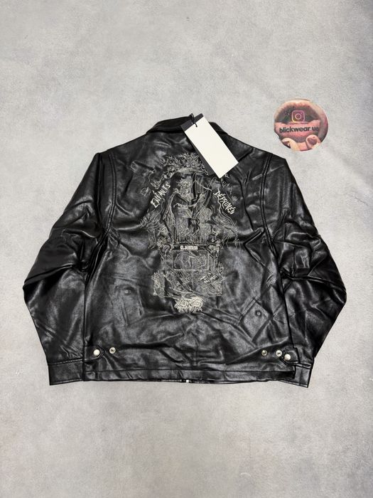 Куртка Enfants riches deprimes Leather jacket S M L black ERD acne studios project gr protocol index balenciaga prada vetements бомбер — фото 4