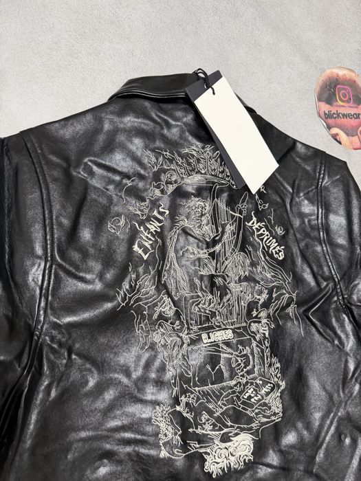 Куртка Enfants riches deprimes Leather jacket S M L black ERD acne studios project gr protocol index balenciaga prada vetements бомбер — фото 5