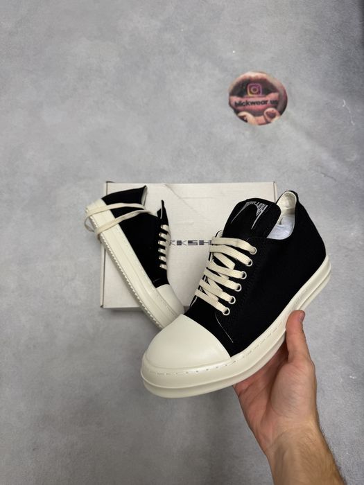 кеды Rick Owens Ramones Hollywood 2026 low balenciaga raf simon’s project gr acne studios maison margiela