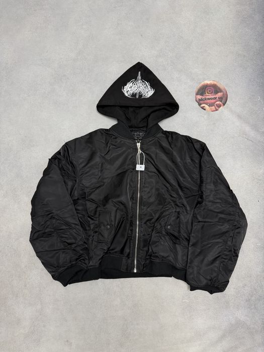 куртка бомбер Playboi Carti Bombet jacket M L vetements balenciaga rick owens project gr protocol index