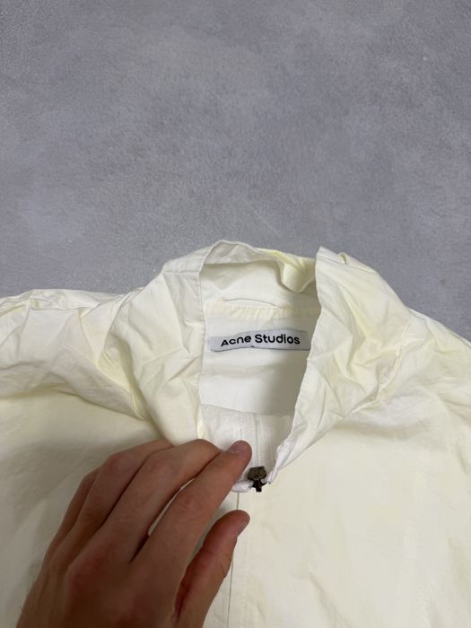 Куртка ветровка Acne Studios white S M L balenciaga vetements rick owens project gr protocol index — фото 3