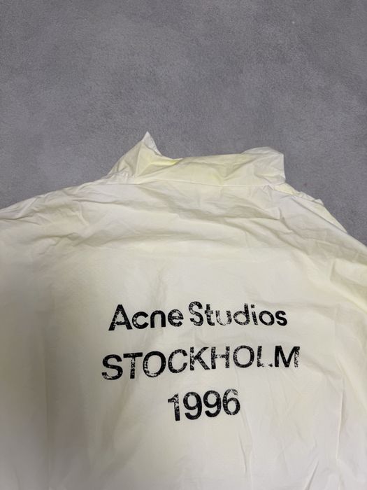 Куртка ветровка Acne Studios white S M L balenciaga vetements rick owens project gr protocol index — фото 6