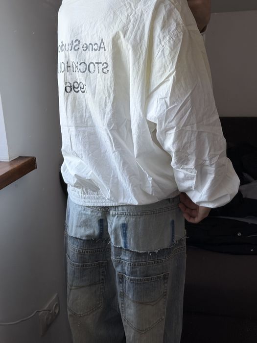 Куртка ветровка Acne Studios white S M L balenciaga vetements rick owens project gr protocol index — фото 7