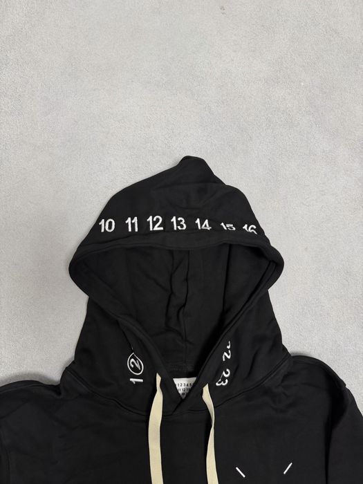Худи Maison Margiela Logo Black S M L vetements balenciaga project gr protocol index — фото 2