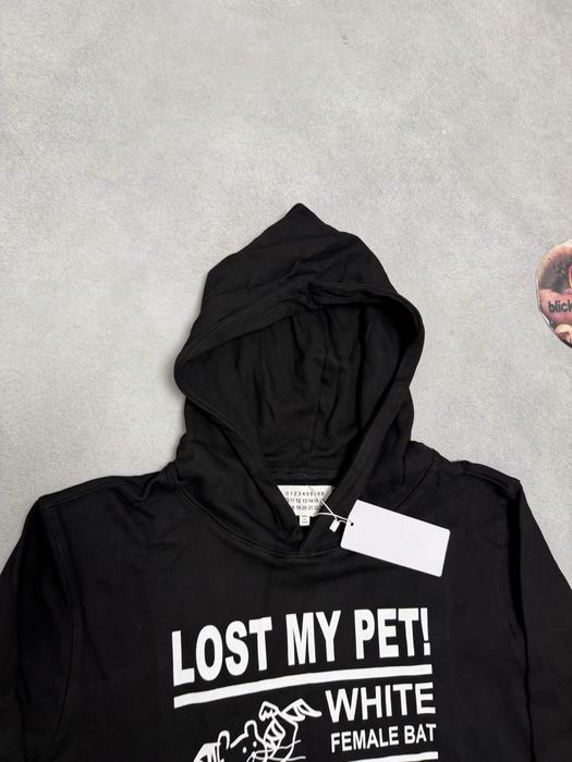 Худи Maison Margiela mm6 Lost my pet S M L vetements balenciaga rick owens project gr protocol index — фото 2