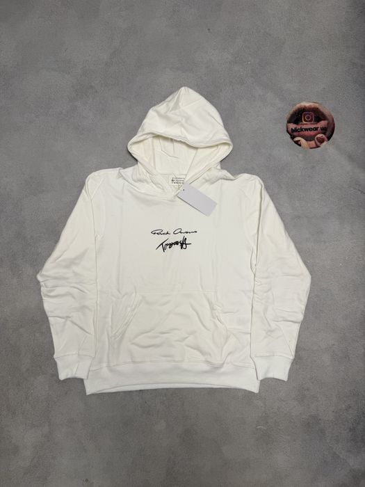 Худи Rick Owens X Maison Margiela x Tommy cash White M L vetements balenciaga project gr